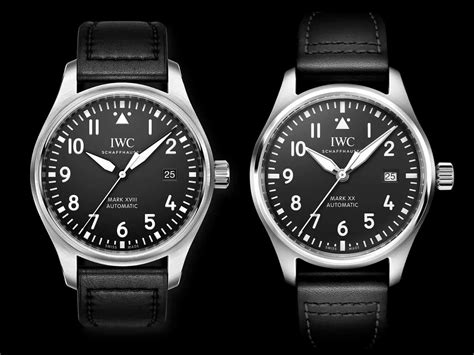 iwc mark xviii vs xx.